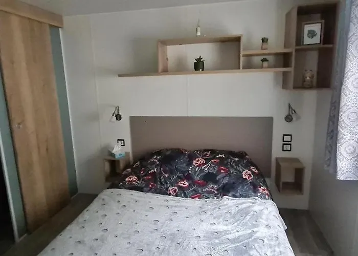 Mobilhome 2 Ch,1 Salon 40M2 De Charme Dans Camping ***